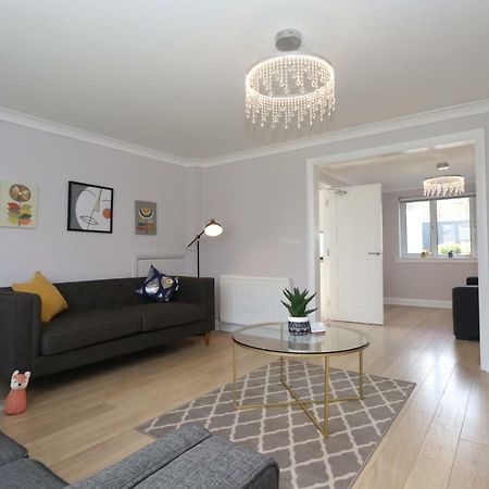 Dunfermline - Luxury 3 Bedroom 2 Bathroom Detached House With Garden Eksteriør billede
